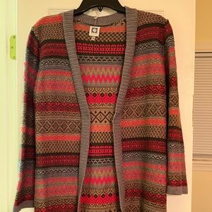 ANNE KLEIN Small Sweater with removable fur